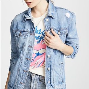 Madewell oversized denim jacket